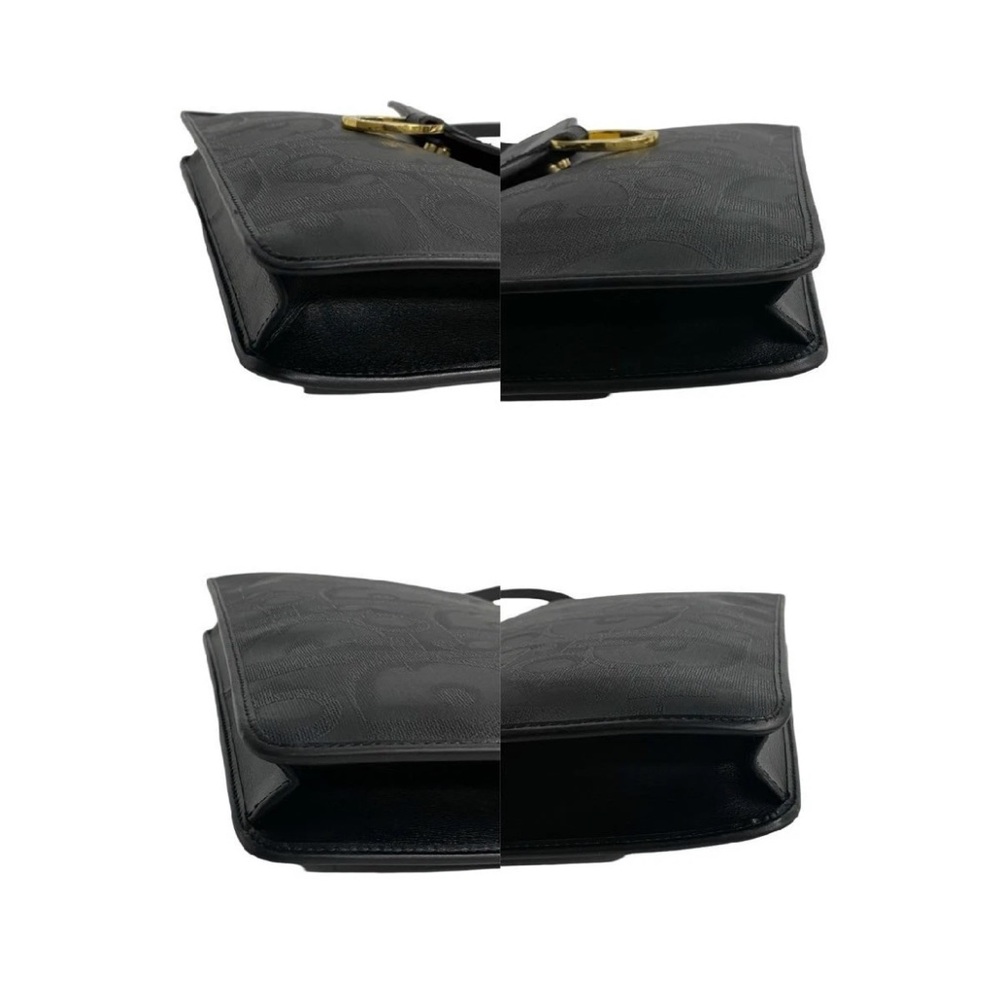 Dior Black Crossbody Bag with Gold Accent - Picture 9 of 11